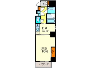 ボ－ベル南船場の物件間取画像